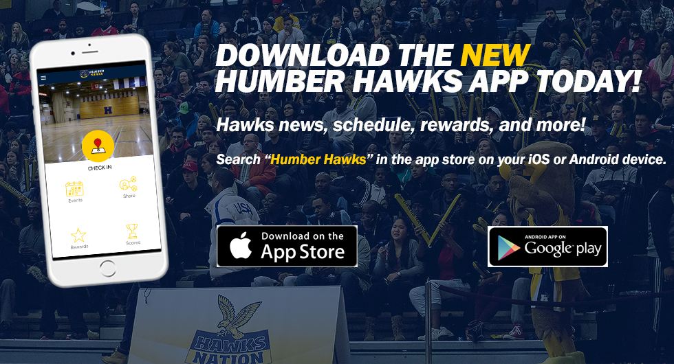HUMBER ATHLETICS RELEASES NEW MOBILE APP