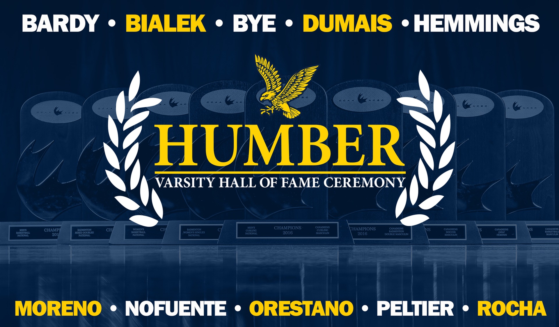 HUMBER ATHLETICS HALL OF FAME | CLASS OF 2018