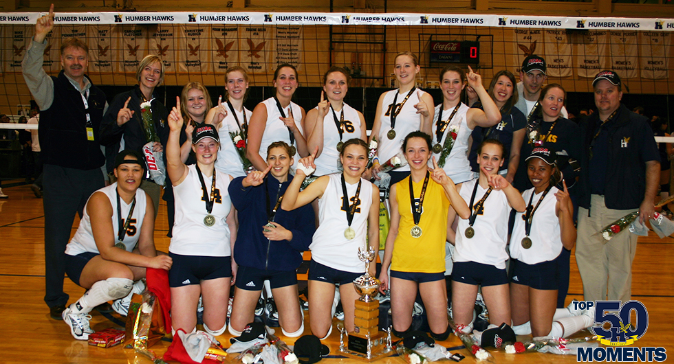 WOMEN'S VOLLEYBALL WINS TITLE ON HOME COURT