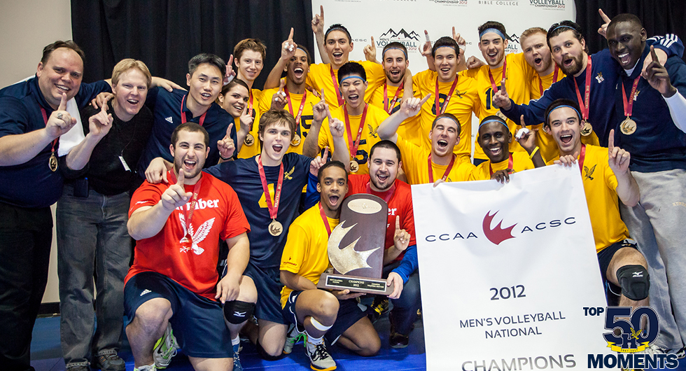 MEN'S VOLLEYBALL CAPTURE NATIONAL CHAMPIONSHIP