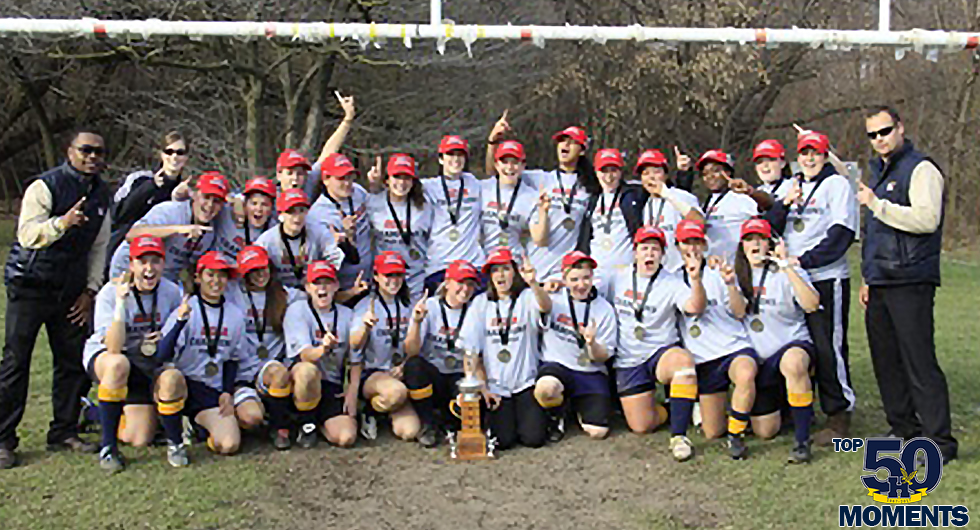 WOMEN'S RUGBY WINS INAUGURAL CHAMPIONSHIP