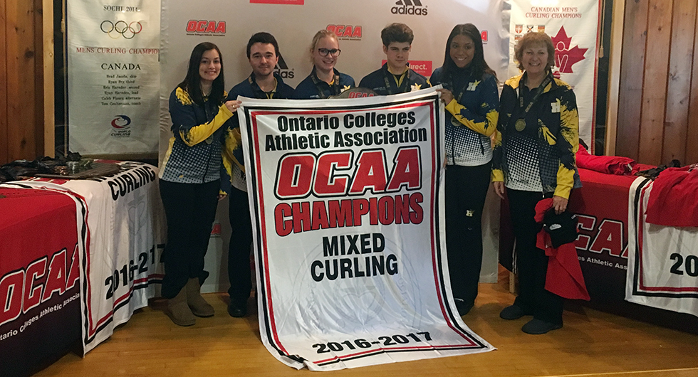 HAWKS MIXED CURLING DOMINATE COMPETITION ON WAY TO GOLD