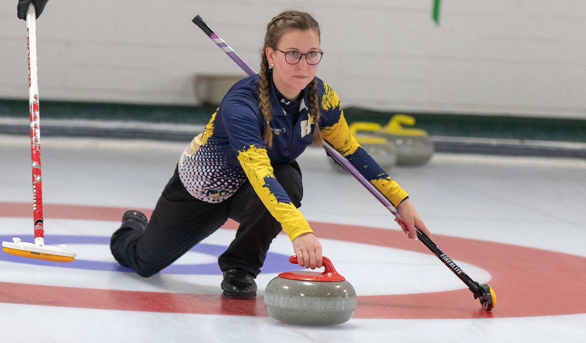 HAWKS JUMP AHEAD EARLY AND HANG ON FOR OCAA MIXED CURLING GOLD