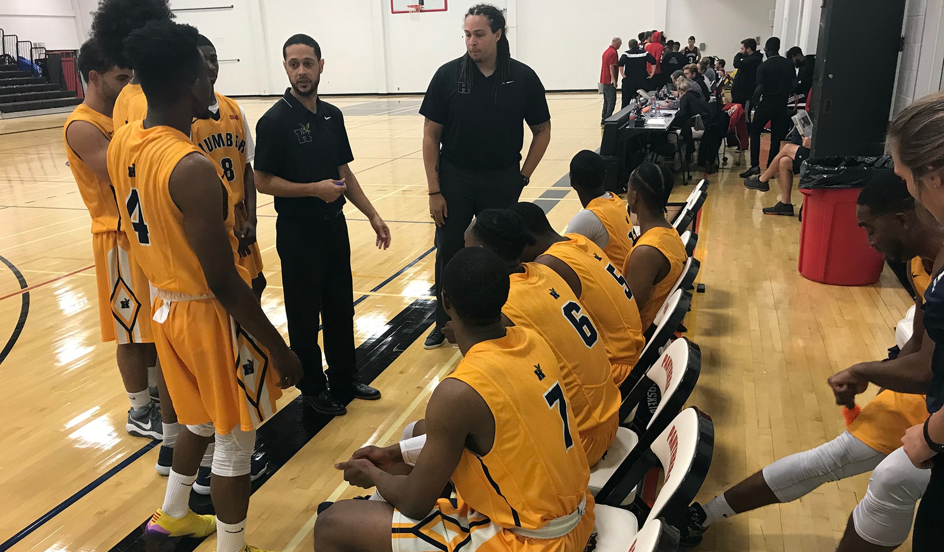 HAWKS KNOCK OFF CANADORE 97-70 TO OPEN NORTHERN EXHIBITION SWING