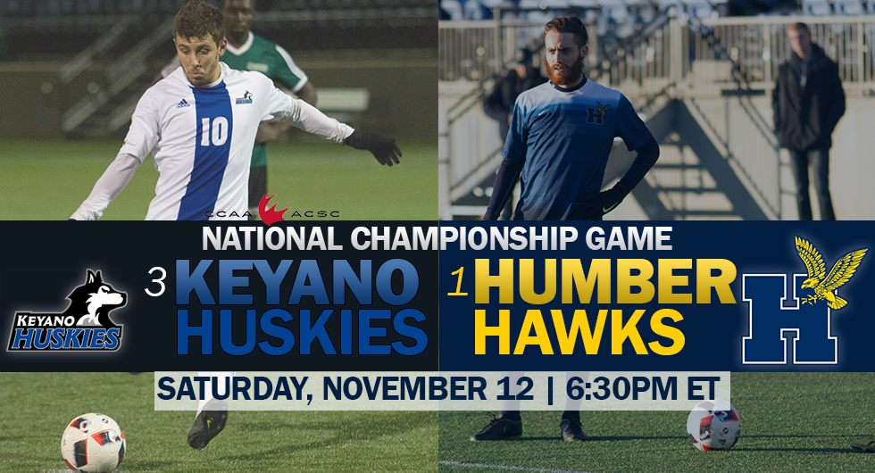 HAWKS AND HUSKIES TO BATTLE FOR NATIONAL TITLE