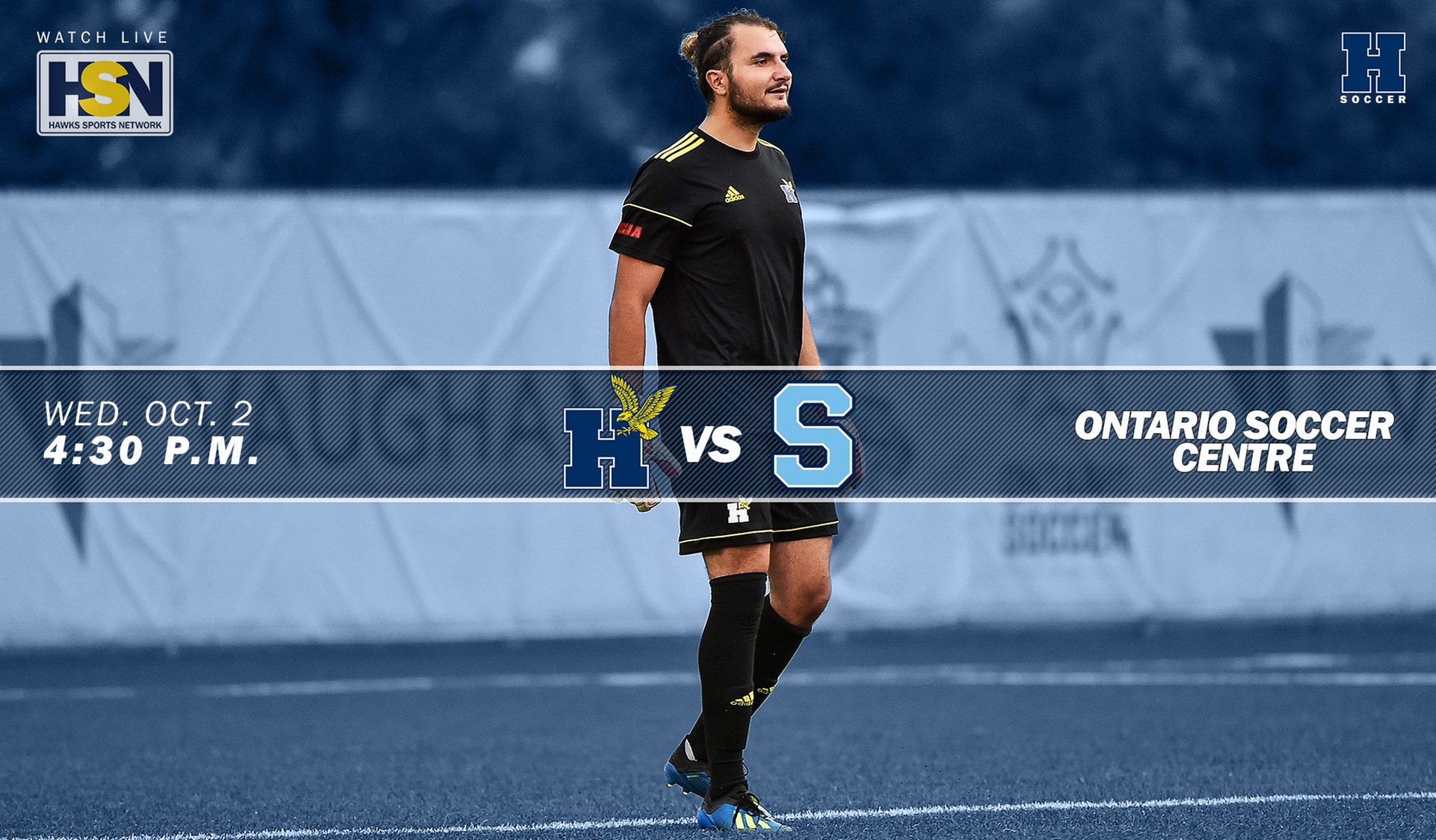 No. 1 Men's Soccer Welcomes Division Rival No. 11 Sheridan Wednesday