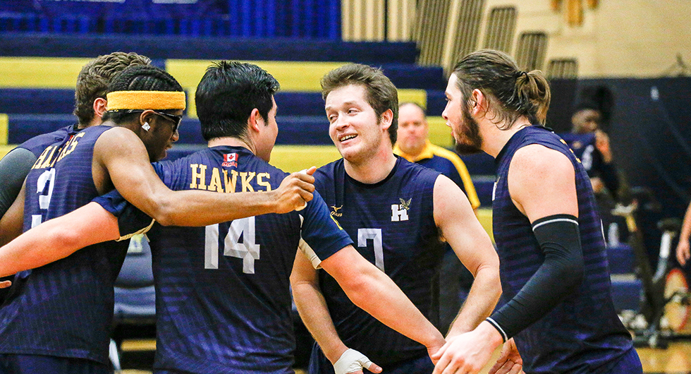 HAWKS ROLL OVER GOLDEN SHIELD IN STRAIGHT SETS