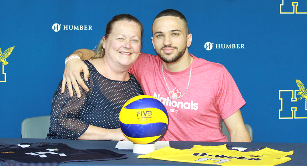 MYRIE SIGNS WITH HUMBER VOLLEYBALL