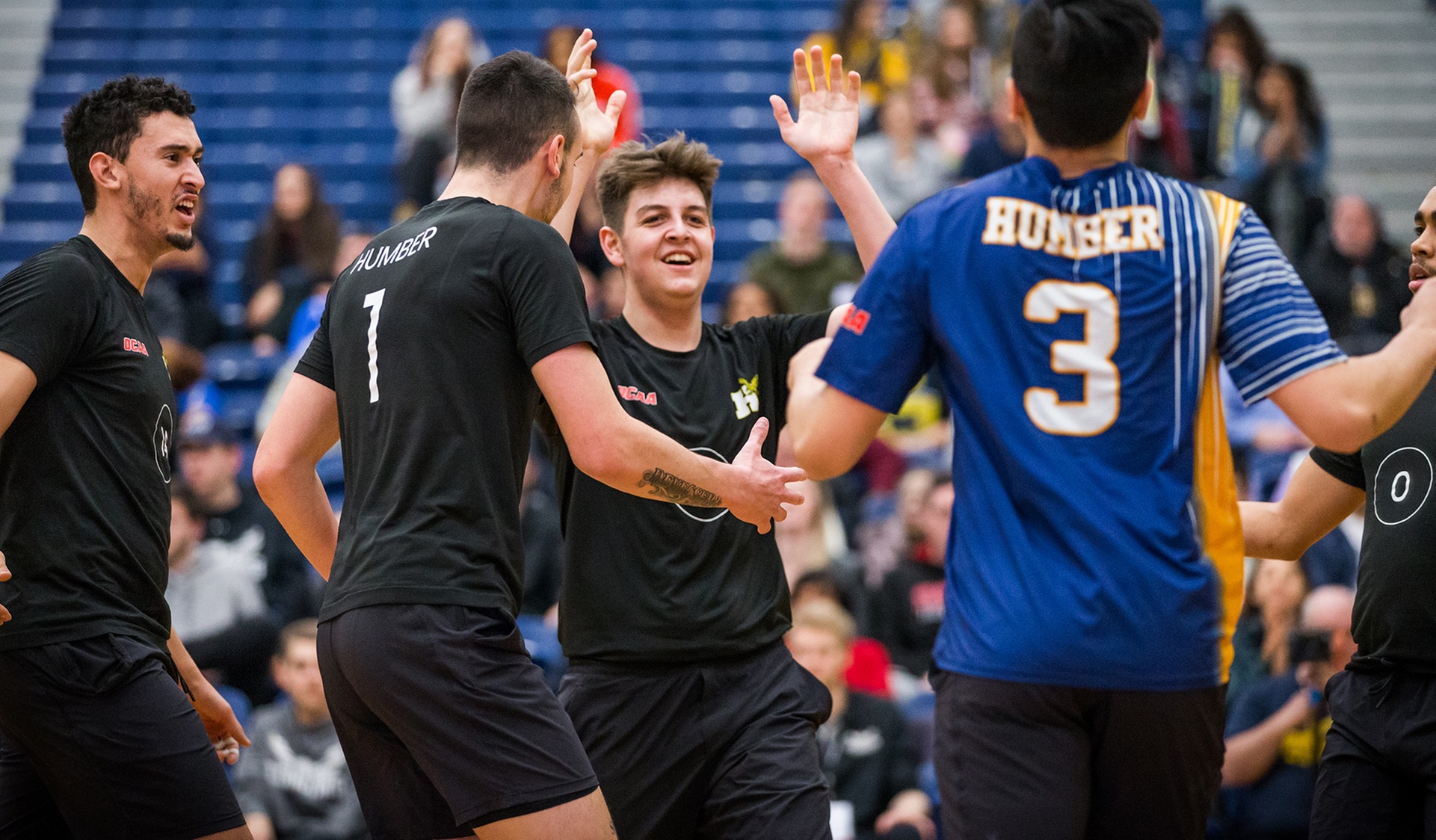 No. 5 MEN'S VOLLEYBALL OPEN CHAMPIONSHIP WITH SWEEP OF MOHAWK