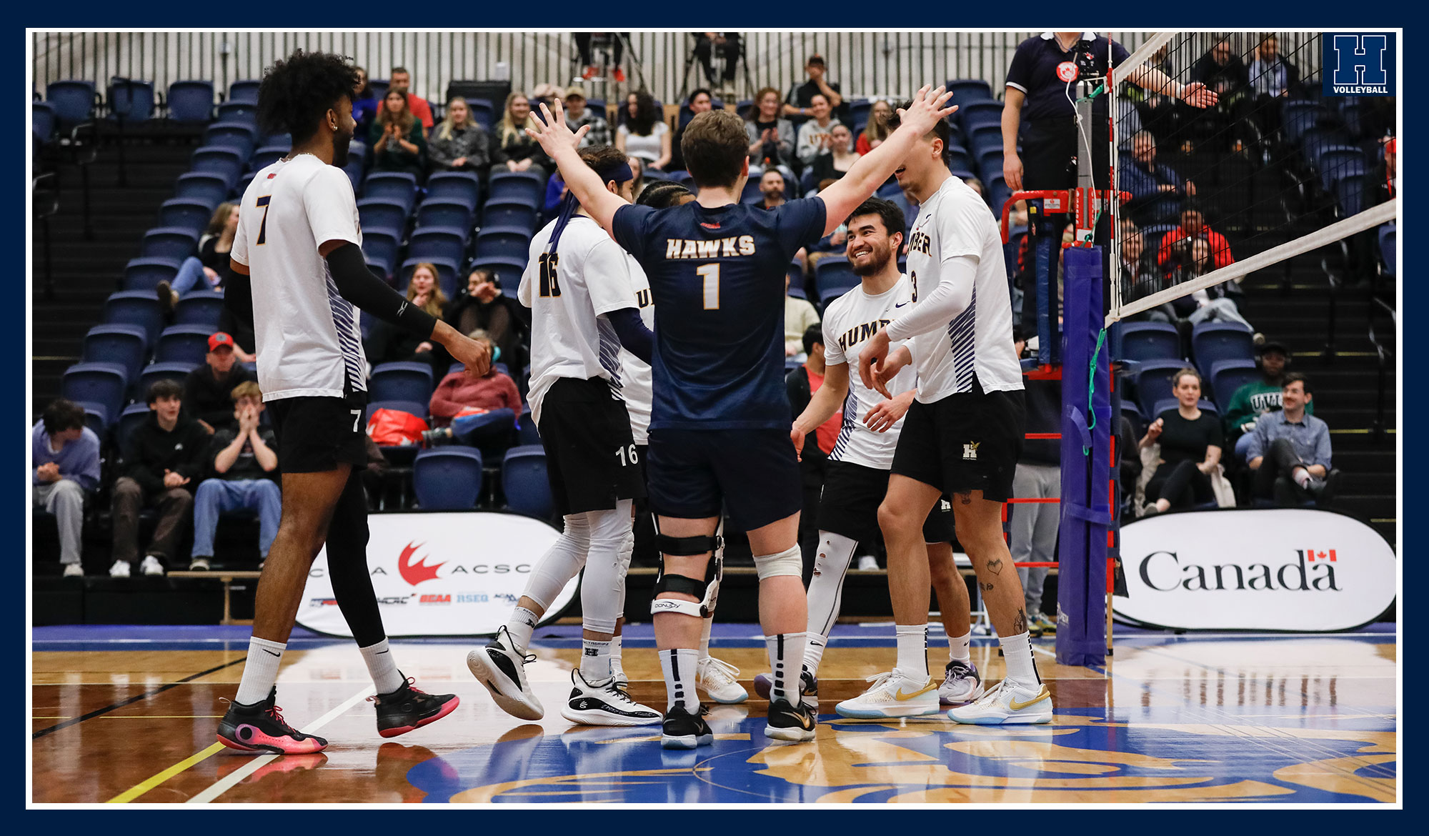 Men's Volleyball heading to CCAA bronze medal match
