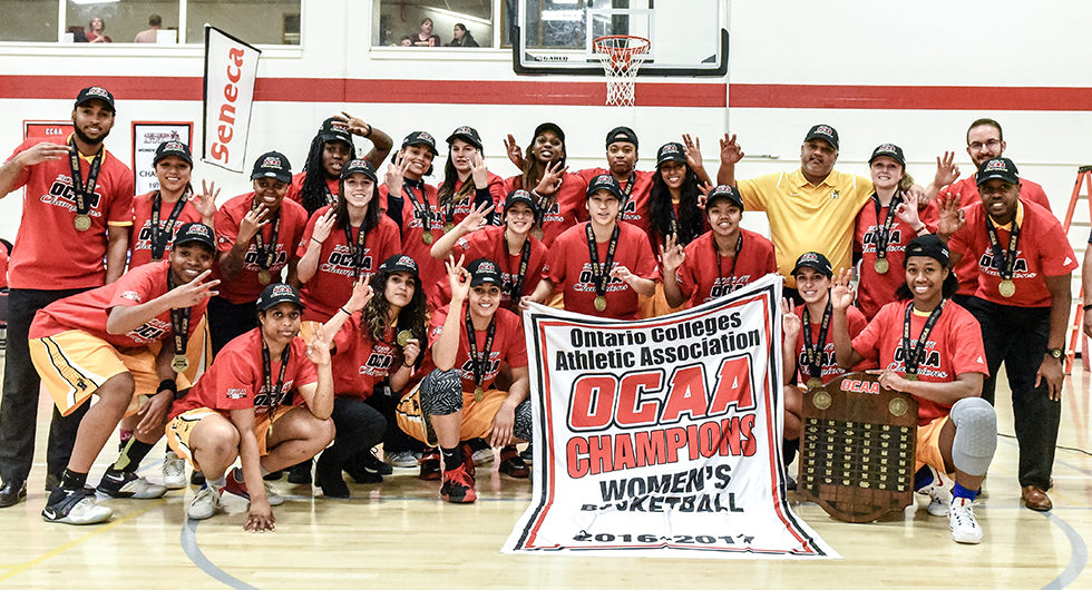 Hawks top Mountaineers, 76-40, to capture third straight provincial title and ninth in program history.