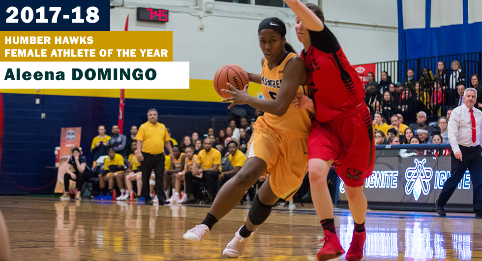 DOMINATING DOMINGO TABBED AS HUMBER ATHLETE OF THE YEAR