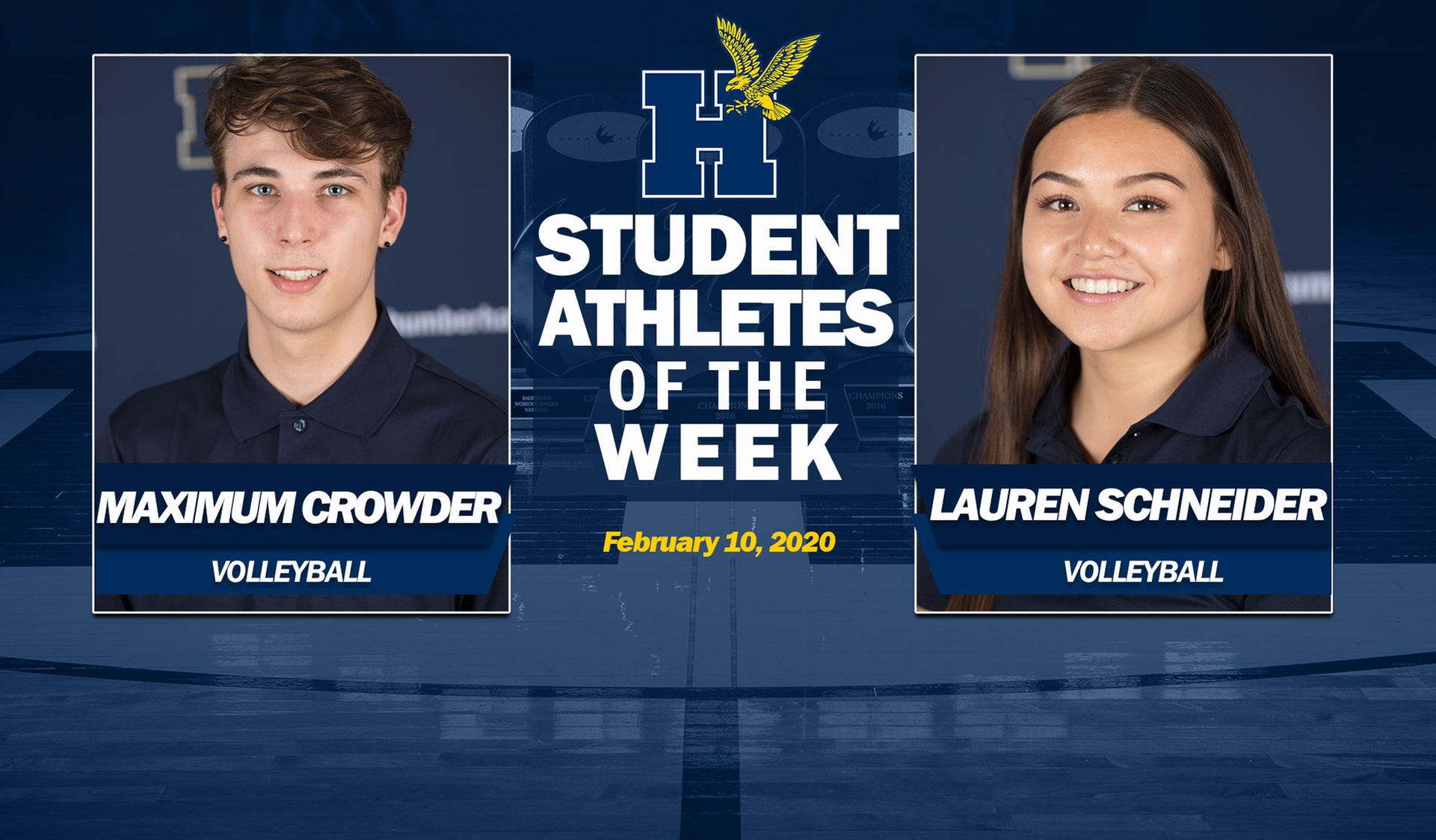 Crowder, Schneider Earn Humber Student-Athlete of the Week Honours