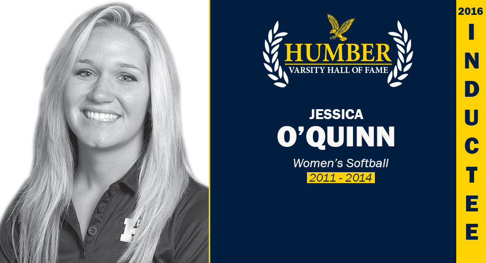 2016 HUMBER VARSITY HALL OF FAME INDUCTEE - JESSICA O'QUINN