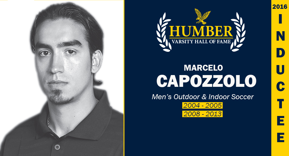 2016 HUMBER VARSITY HALL OF FAME INDUCTEE - MARCELO CAPOZZOLO