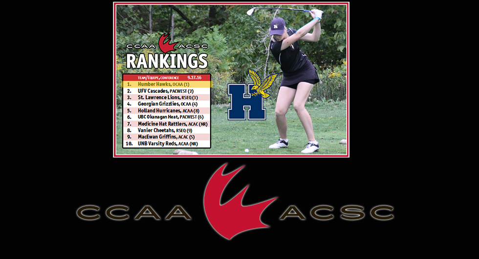 HAWKS WOMEN'S GOLF HOLD STEADY AT #1 NATIONALLY
