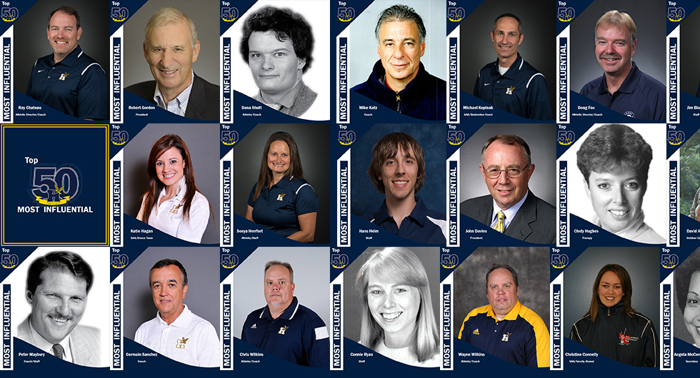 50 MOST INFLUENTIAL PEOPLE IN HUMBER ATHLETICS HISTORY