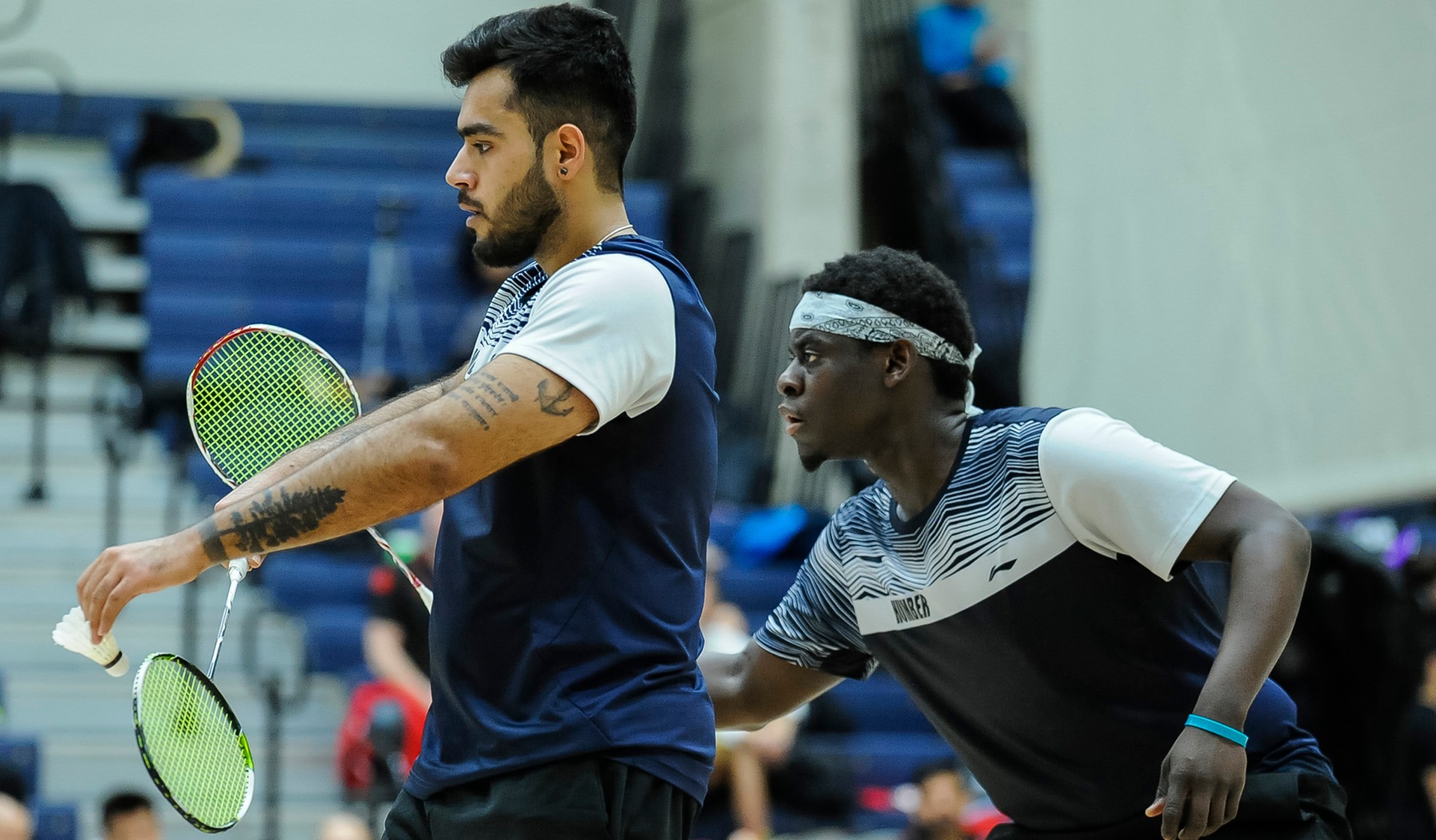 HAWKS BADMINTON DUO OF TOURAY & TANEJA ROLL TO MEN’S DOUBLES GOLD