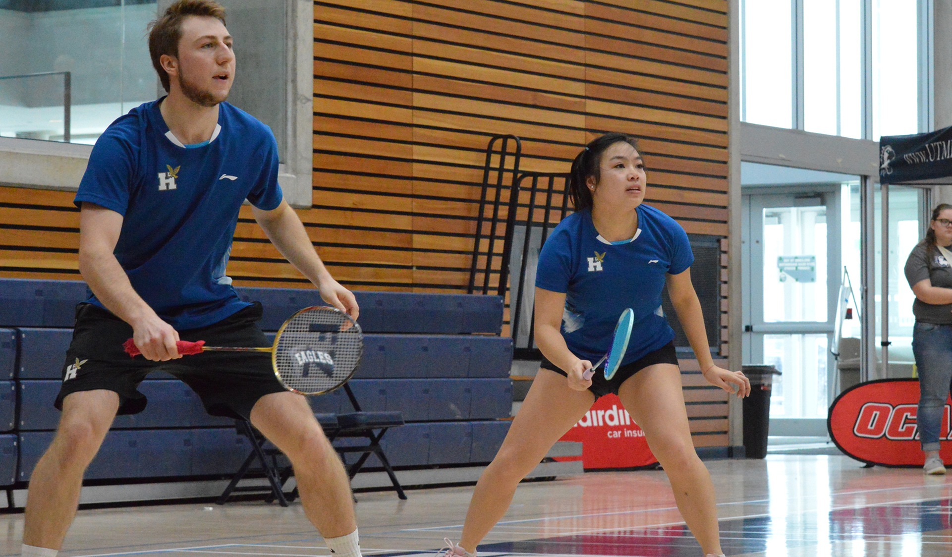 COTARAS AND DUONG FIGHT THEIR WAY TO OCAA BADMINTON BRONZE MEDAL