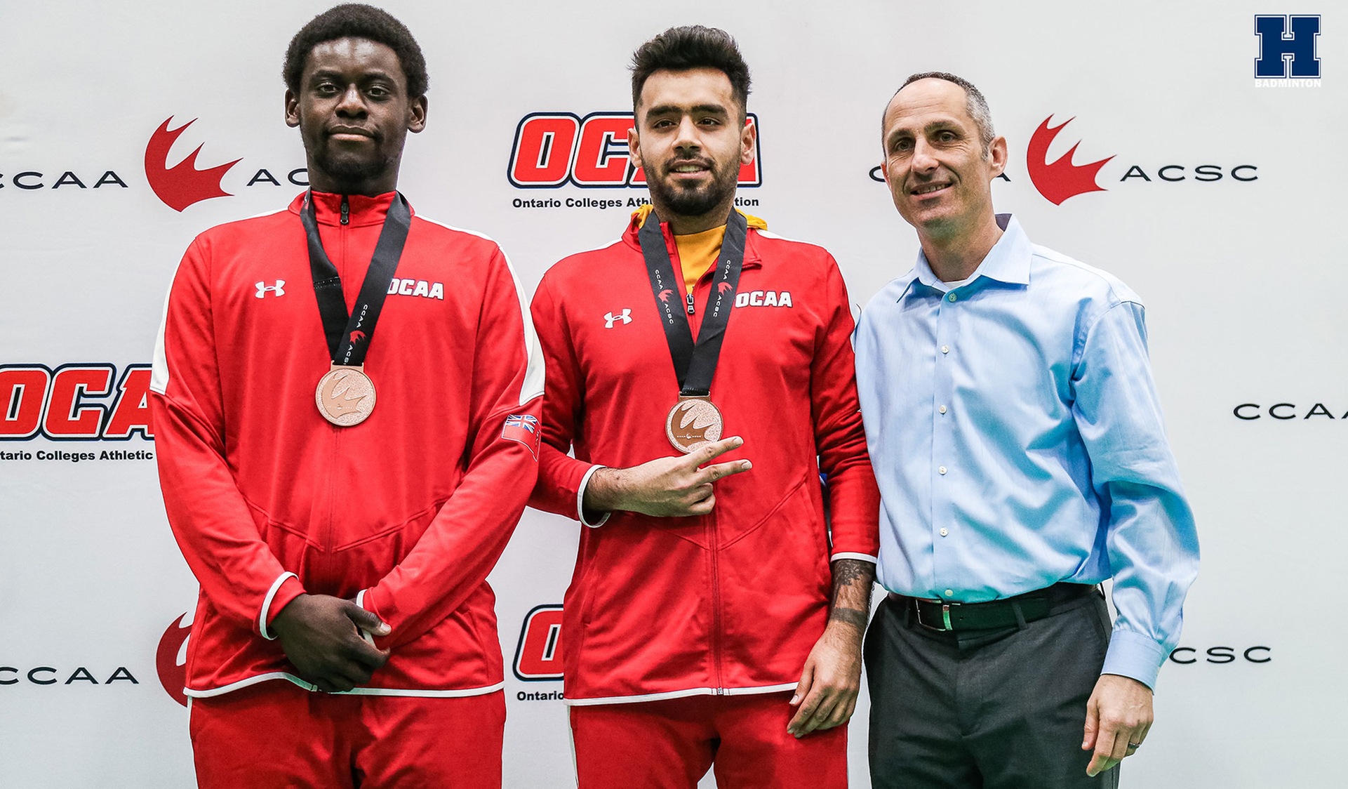 Taneja and Touray Win CCAA Men's Doubles Bronze Medal For Second Straight Year