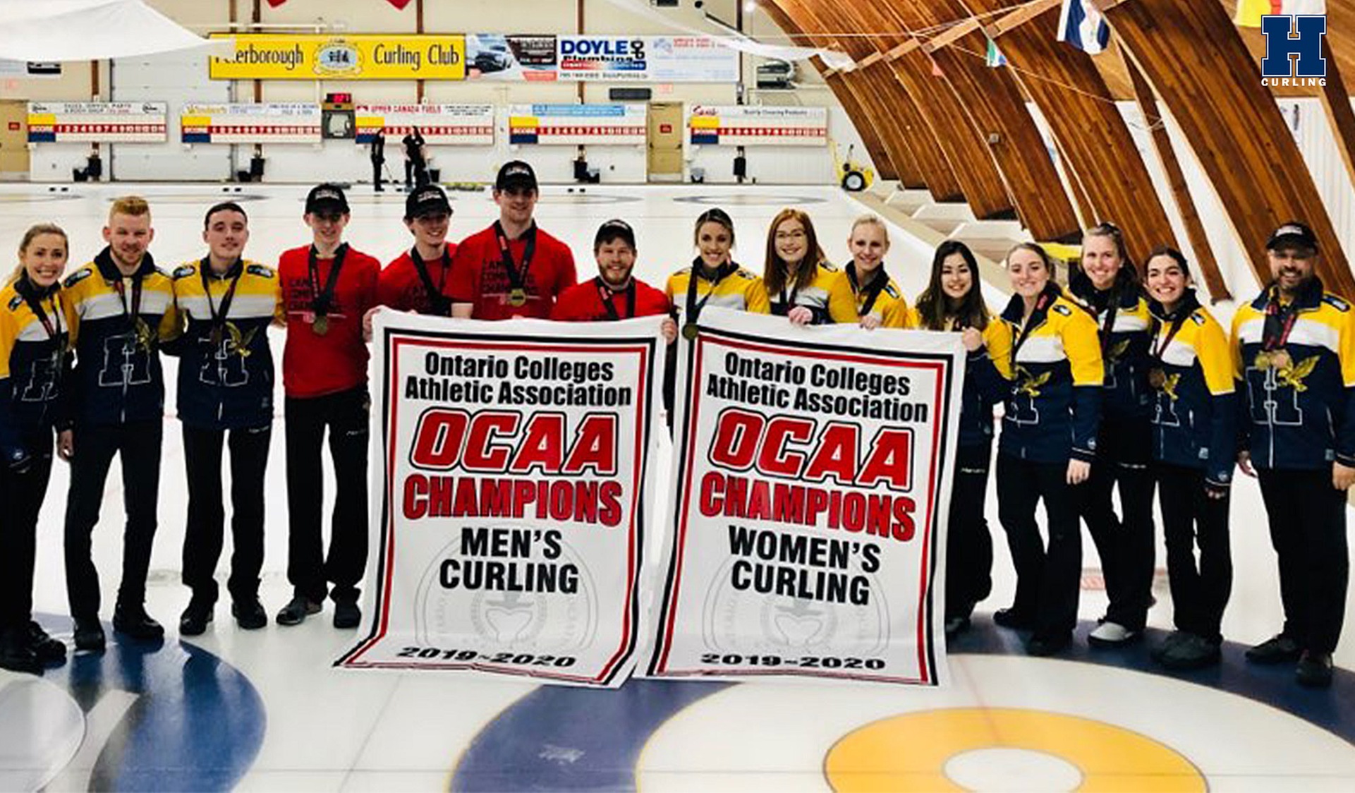 Humber Curling Captures Two Titles, Four Medals at OCAA Championship
