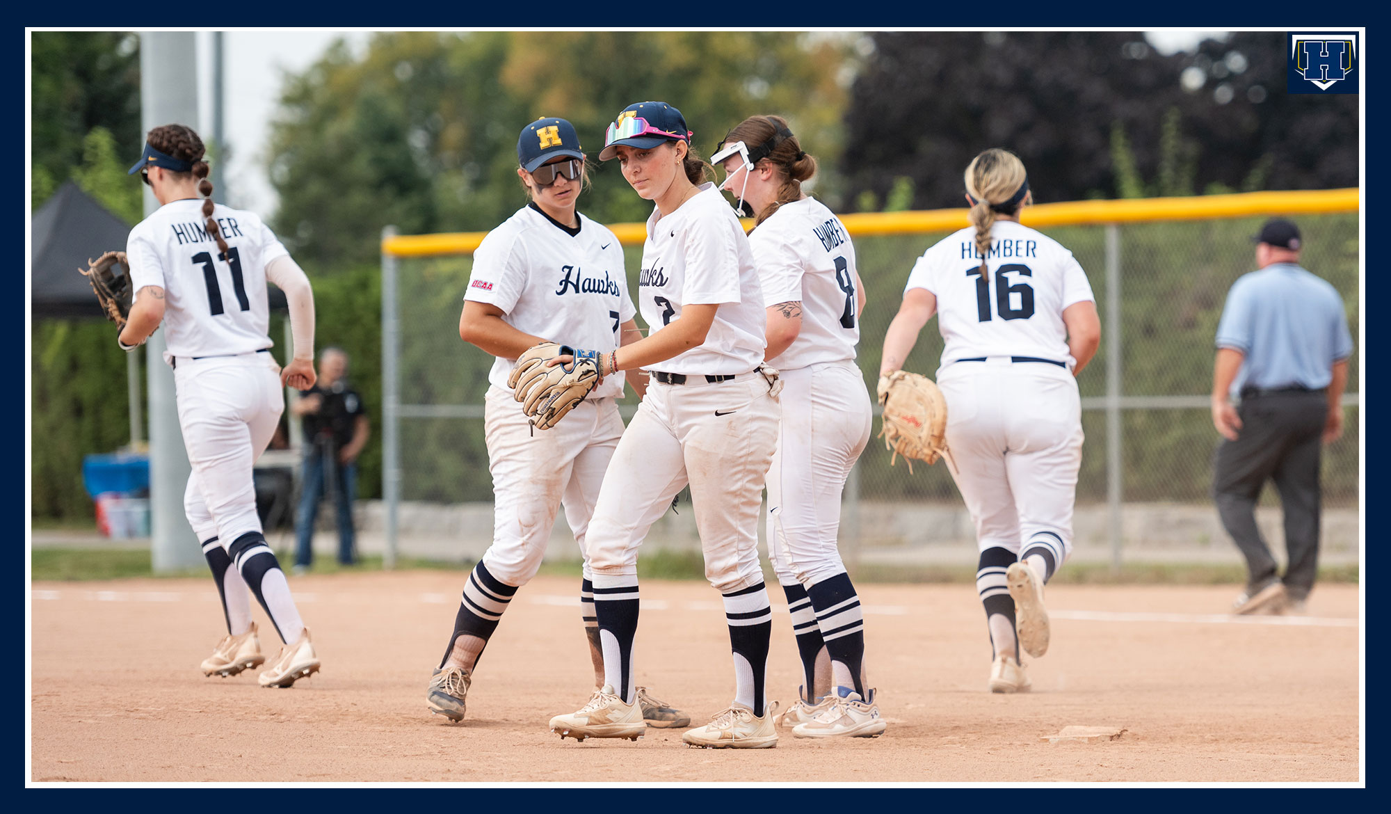 Softball splits doubleheader