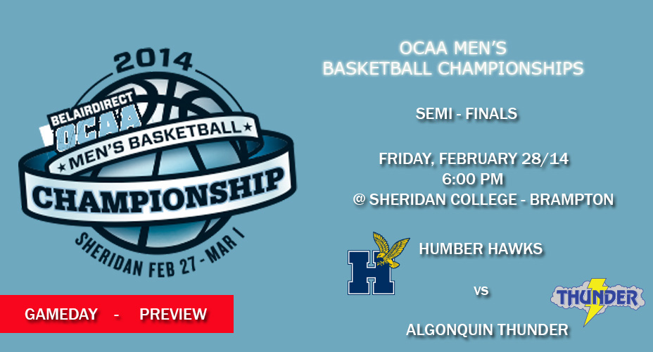 HAWKS TO FACE ALGONQUIN WITH A TRIP TO CHAMPIONSHIP ON THE LINE
