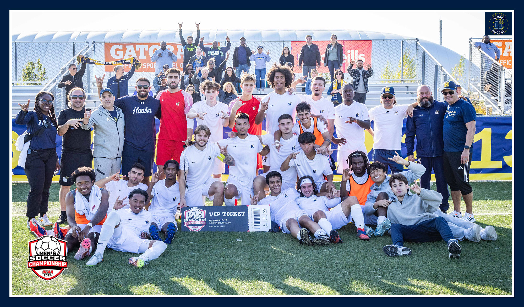 No. 1 Men's Soccer earns spot in OCAA Final Four