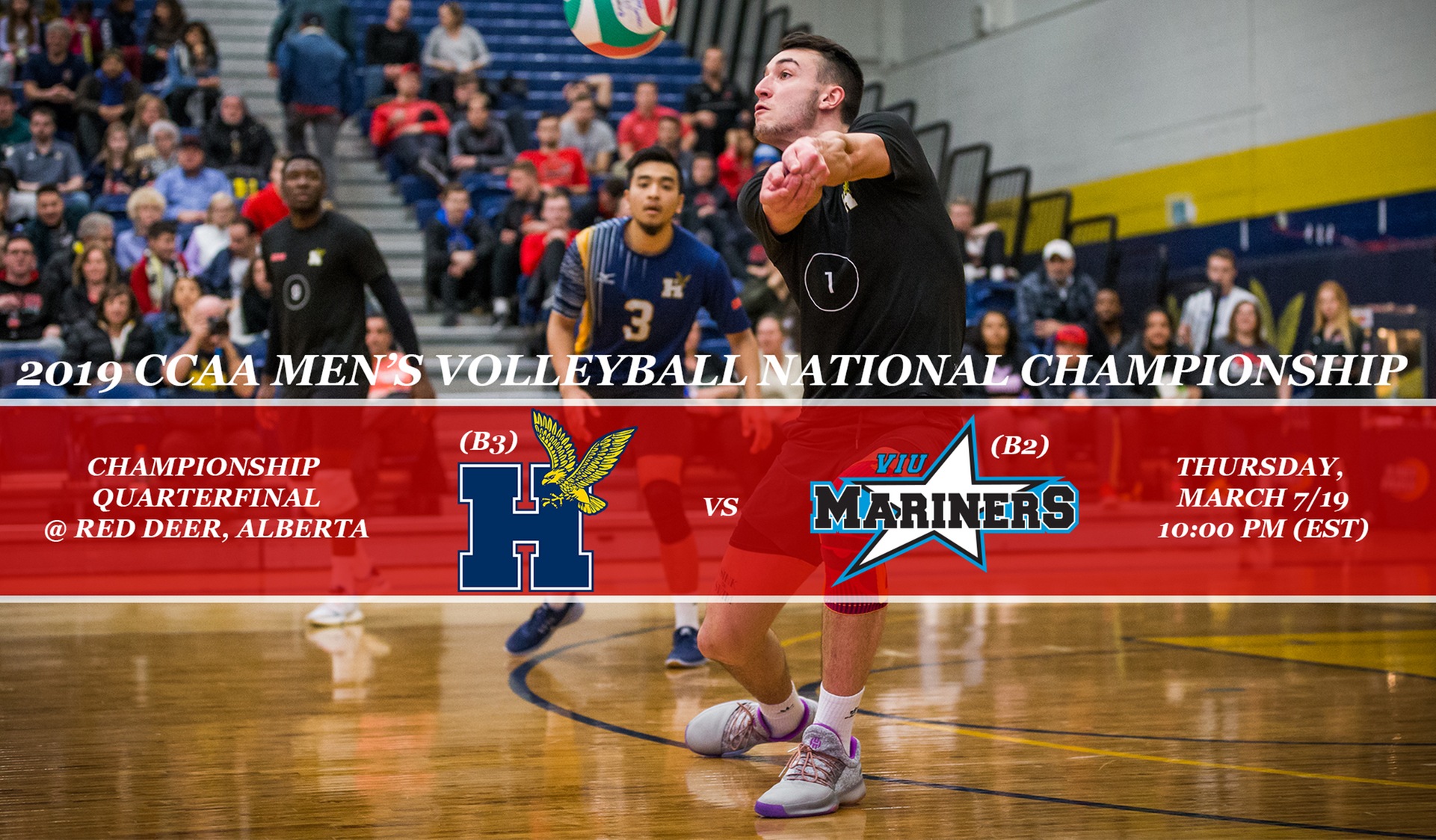 HAWKS OPEN QUEST FOR 2019 CCAA NATIONAL TITLE ON MARCH 7 VS VIU