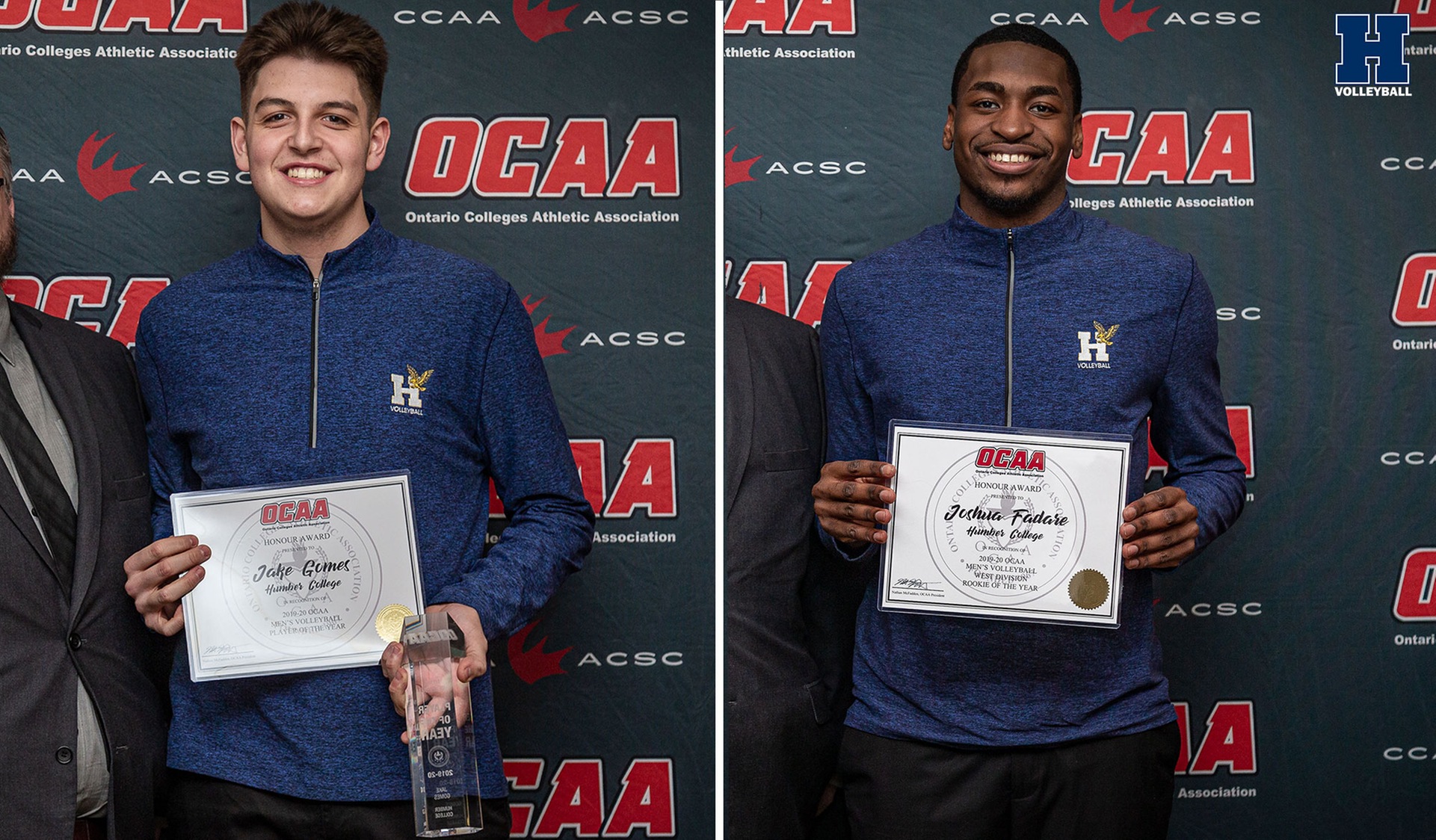 Gomes, Fadare Receive Top Honours at Men’s Volleyball Banquet