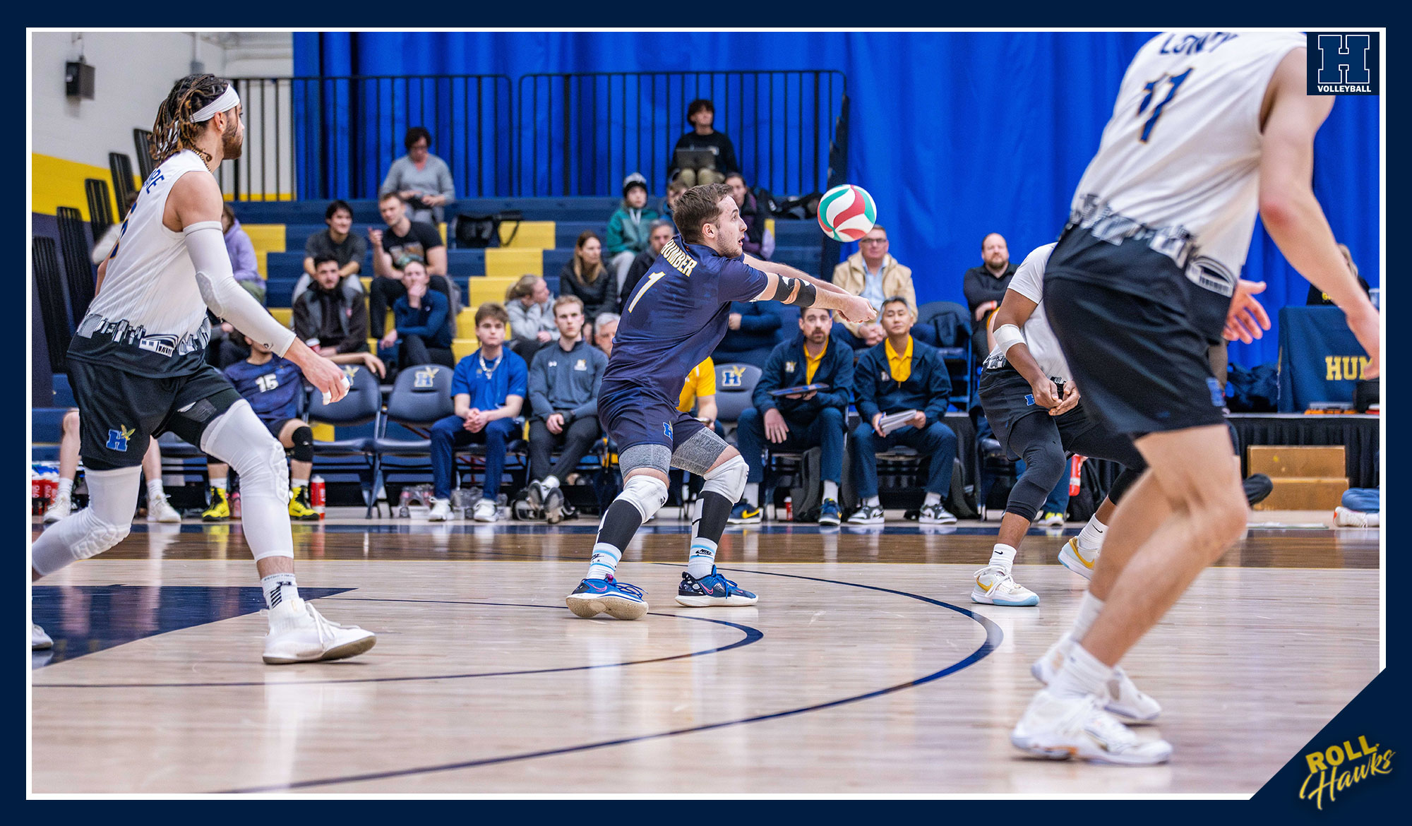 Perfect season snapped for No.3 Men's Volleyball