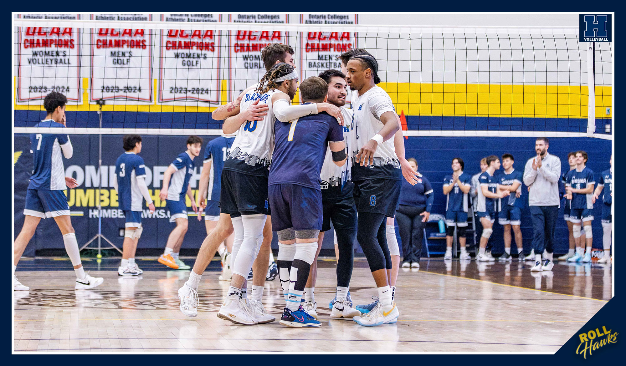 No. 3 Men's Volleyball clinches dvision title with win at Sheridan