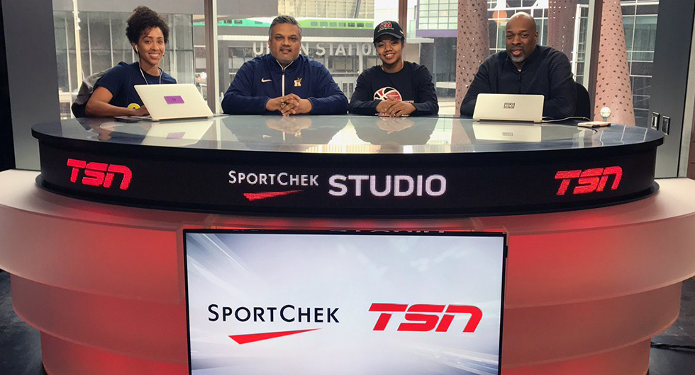 SHARMA AND NOFUENTE APPEAR ON TSN HOME COURT