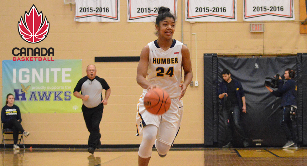 HUMBER'S CEEJAY NOFUENTE NAMED TO DEVELOPMENT WOMEN'S NATIONAL TEAM