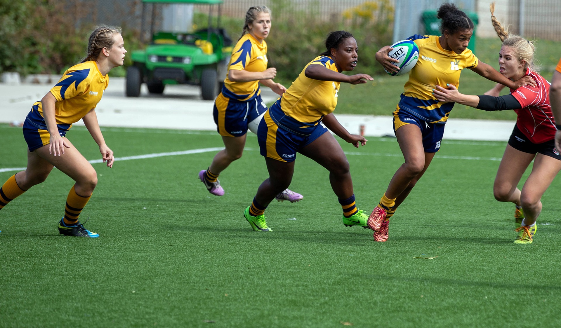 WOMEN'S RUGBY SEVENS ROLL TO THREE STRAIGHT WINS ON OPENING DAY