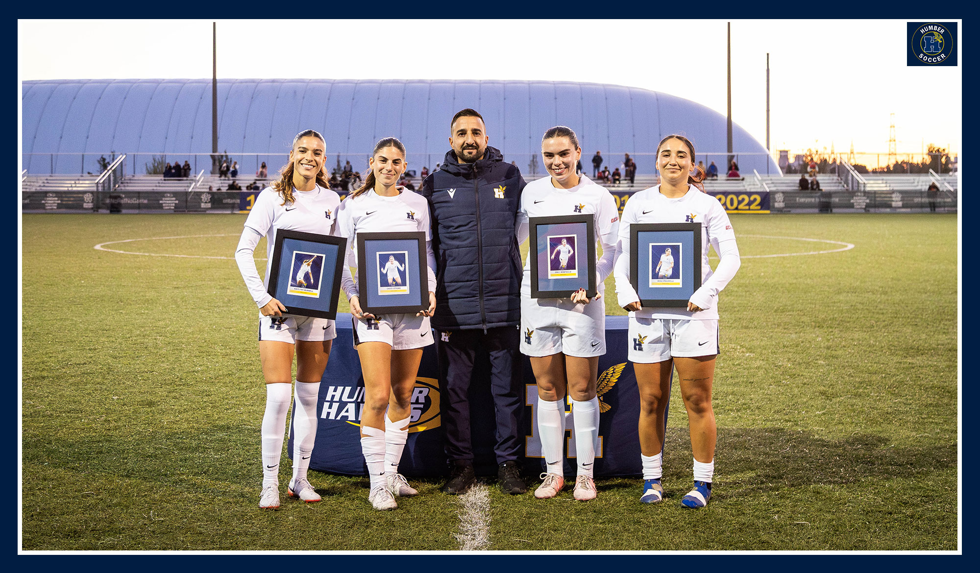 Women's Soccer draws with Redeemer on grad night