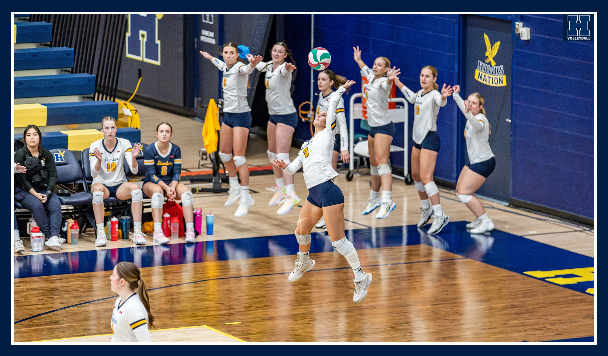 No. 4 Women's Volleyball sweeps season series with Cambrian