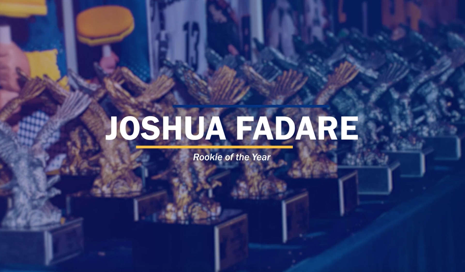 2020 Humber Male Rookie of the Year: Joshua Fadare