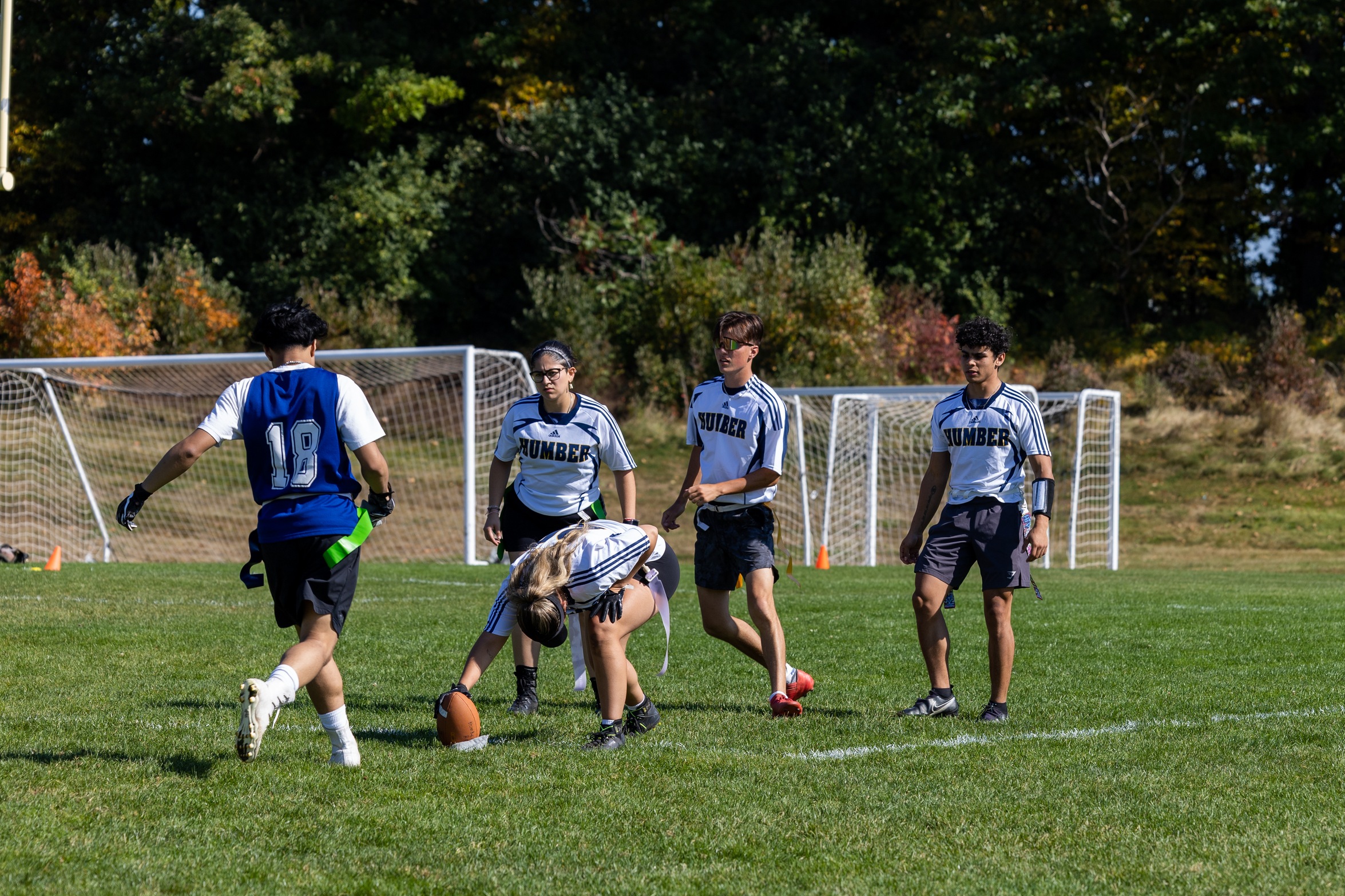 Mixed Extramural Flag Football Game photo