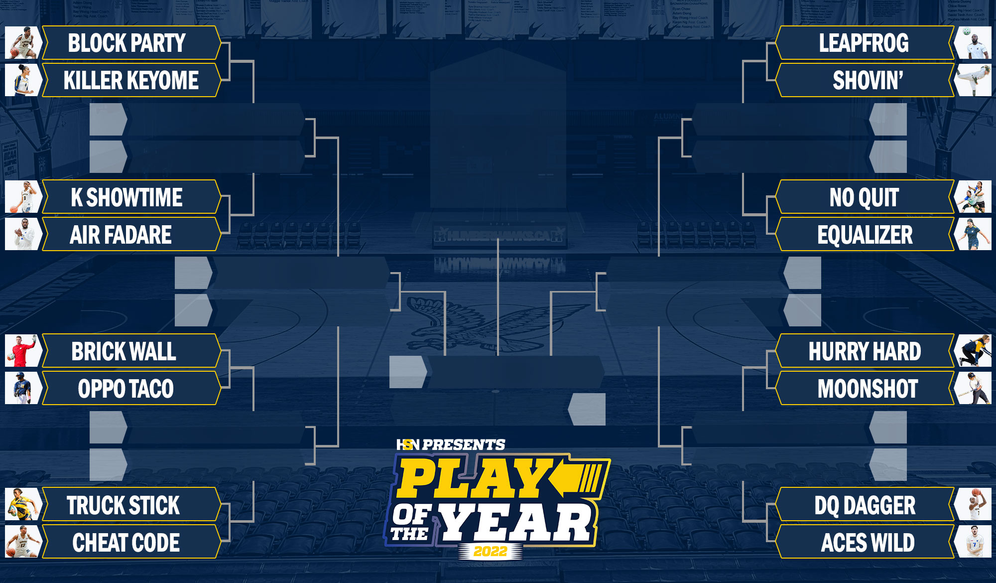 HSN Play of the Year bracket 2022