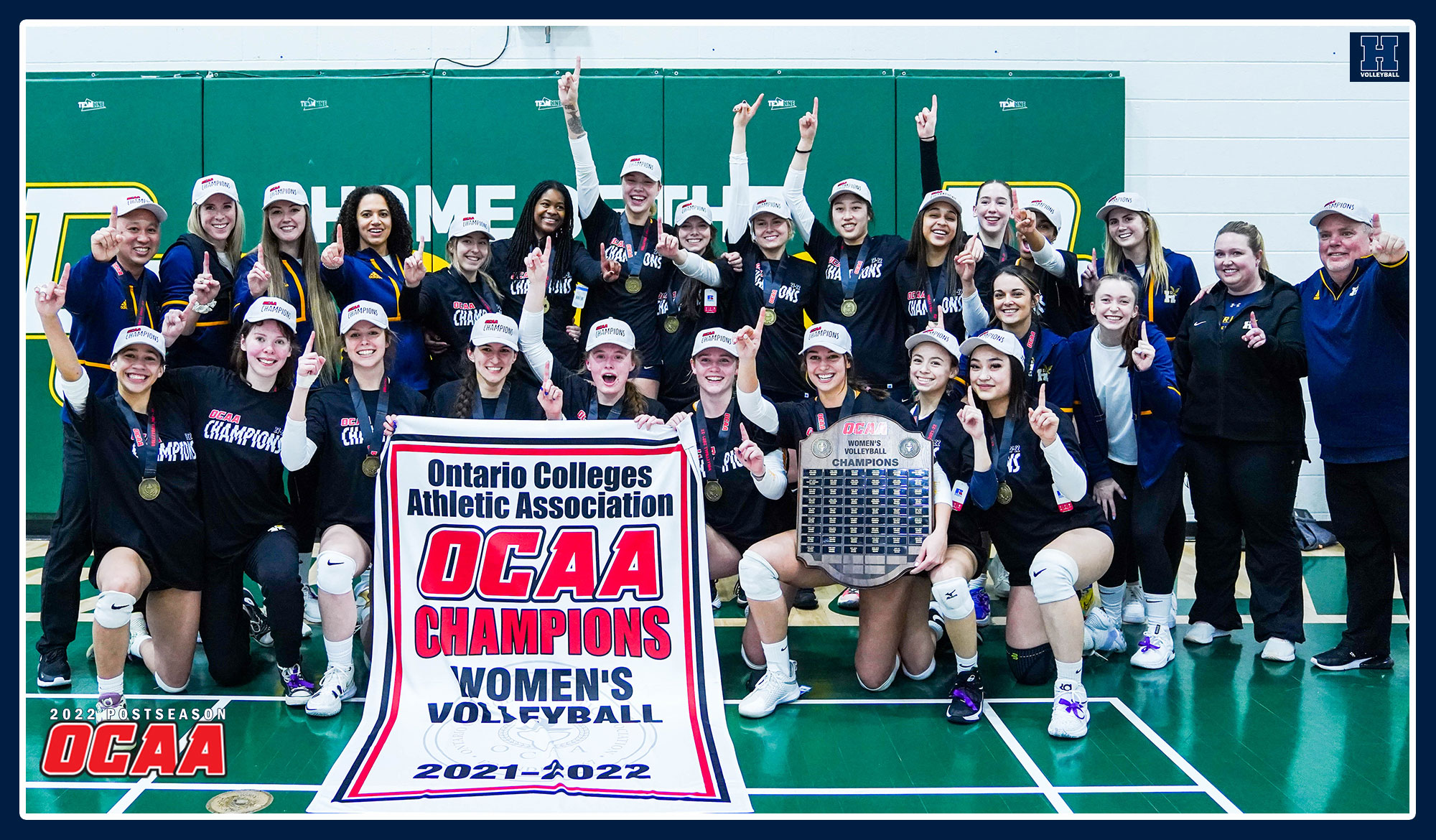 Women's volleyball team banner pic